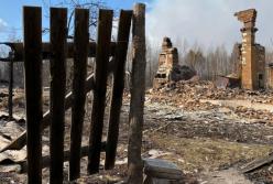 Пожар в Чернобыле: огонь уничтожил 12 сел (фото)