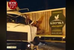 В Киеве столкнулись 9 авто: затруднено движение транспорта (видео, фото)
