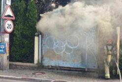 В Киеве мужчина заживо сгорел в вагончике