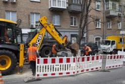 В центре Киева произошла крупная авария на водопроводе (фото)