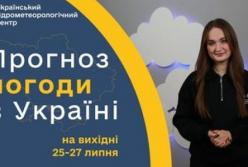 Прогноз погоди на вихідні: від гроз до спеки 30°C