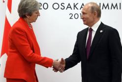 Тереза Мэй рассказала, что говорила Путину про Украину