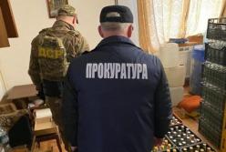 На Львовщине разоблачили цех по изготовлению фальсифицированной водки (фото)
