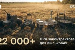 Україна законтрактувала понад 22 тисячі наземних роботизованих комплексів для ЗСУ