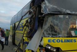 На Николаевщине столкнулись рейсовый автобус и грузовик, есть погибший