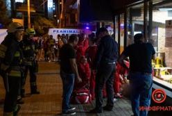 В Днепре с ТРЦ упал голый мужчина