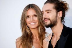 Обнаженная Хайди Клум позировала мужу в постели (фото)