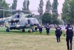 В Донецкую область направили вертолет со спецназом: избирательная комиссия снова заработала