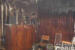 В Киеве недовольный посетитель поджег кафе