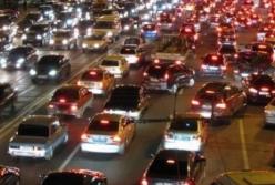 Киев сковали многочисленные вечерние пробки (карта)