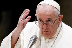 Папа Римський закликав молодих українців "відкинути війну" і "пробачити ворогам"