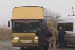 Обмен пленными: автобус с украинцами попал в ДТП (фото)