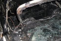 В Харьковской области нашли труп в сгоревшей машине 