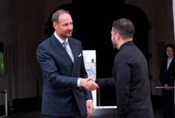 Кронпринц Норвегії Гокон прибув до Києва з офіційним візитом