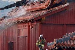 В Японии сгорел замок Шури - всемирное наследие (фото)