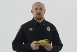 Глава патрульной полиции испытал на себе электрошокер (видео)