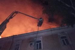 В военном госпитале Луцка произошел пожар (фото)