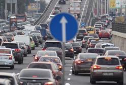 Киев сковали пробки (карта)