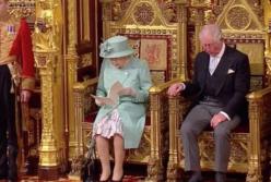 Принц Чарльз заснул во время речи королевы (видео)