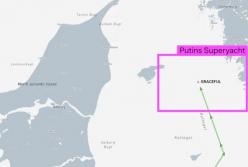 Яхта Путіна вперше після початку великої війни вийшла з Балтійського моря