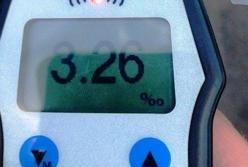 В Одесской области пьяный водитель без прав установил алкогольный антирекорд