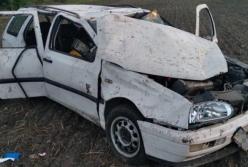 На Львовщине автомобиль съехал в кювет. Среди пострадавших трое детей 