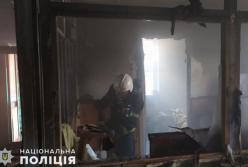 В Николаеве подожгли Заводский райотдел полиции (фото)