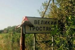 На въезде в село под Полтавой повесили голову убитого оленя