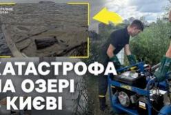 Кирилівське озеро у Києві: 350 тонн нафтопродуктів після атаки РФ спричинили екологічну катастрофу