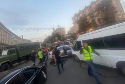 В центре Киева со стрельбой задержали опасных преступников (фото, видео)