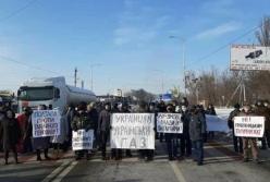В Полтаве перекрыли трассу Киев-Харьков