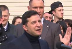 Зеленский оконфузился в Новых Санжарах