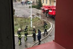 В Киеве горел психоневрологический диспансер