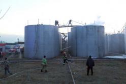На Черниговщине горела нефтебаза