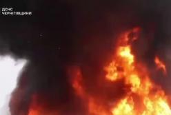 У Чернігові приліт в енергооб’єкт, над містом сильний дим, є аварійні знеструмлення (відео)