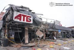 Консерви — це склади НАТО, а візки — ударні БПЛА: у Запоріжжі приліт по АТБ (фото, відео)