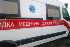 В Киеве на парня обрушилась кирпичная стена