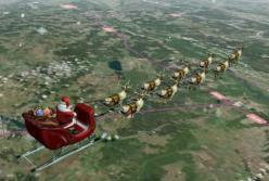 Санчата Санта-Клауса помітили у небі над Україною. Хто бачив? (фото)