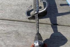 ​В Тернопольской области найден уникальный меч (фото)