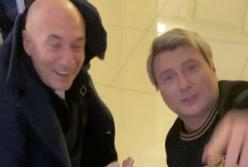 Басков и Крутой "подрались" в аэропорту Минска (видео) 