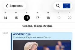 Президентка Єврокомісії представить щорічну доповідь "Становище Європейського Союзу"