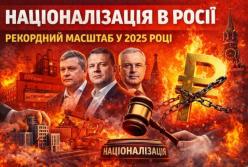 У 2025 році Росія встановила новий рекорд націоналізації підприємств