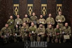 1-й батальйон "Ахіллес" нагородив бійців за мужність та незламність
