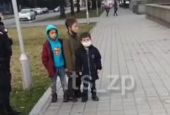 В Запорожье трое детей ограбили магазин (фото)