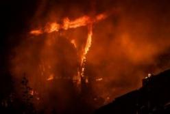 В Киеве горел речной вокзал (видео)