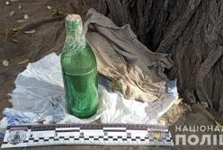 На остановке в Одессе неизвестный оставил бутылку с ртутью