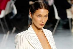 Супермодель Белла Хадид снялась в рубашке на голое тело (фото)