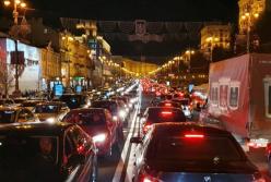 Киев сковали многочисленные вечерние пробки (карта)