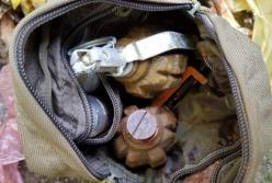 В Виннице в парке обнаружили тайник с гранатами (фото)