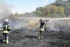 На Луганщине потушен крупнейший очаг пожаров